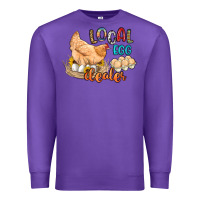 Purple local egg dealer Premium Sweatshirt - Artiststas