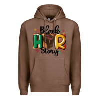 Chestnut black story Premium Hoodie - MaliasSmallBusiness