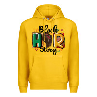 Lemon black story Premium Hoodie - MaliasSmallBusiness