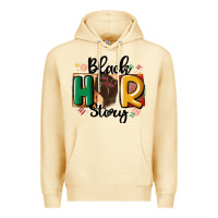 Pina Colada black story Premium Hoodie - MaliasSmallBusiness