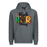 Rock black story Premium Hoodie - MaliasSmallBusiness