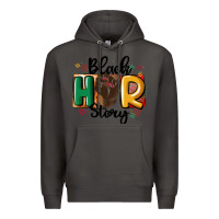 Smoke black story Premium Hoodie - MaliasSmallBusiness