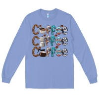 Colony Blue coffee coffee coffee Long Sleeve Tee - texasbilliewilder