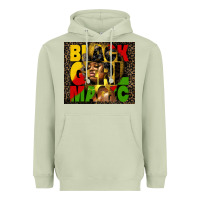 Matcha black girl magic Heavyweight Hoodie - HRA Design Shop