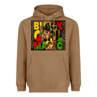 Toasted Coconut black girl magic Heavyweight Hoodie - HRA Design Shop