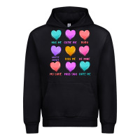 Valentine's Day Candy Hearts Urban Hoodie | Teevron