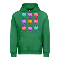 Emerald valentine's day candy hearts Urban Hoodie - MaliasSmallBusiness