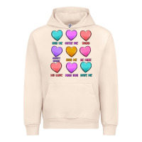 Sandshell valentine's day candy hearts Urban Hoodie - MaliasSmallBusiness