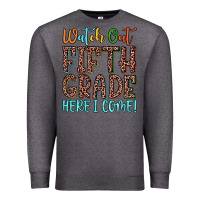 Charcoal Heather watch out fifth grade here i come! Premium Sweatshirt - JahusDesignShop