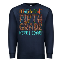 Navy watch out fifth grade here i come! Premium Sweatshirt - JahusDesignShop