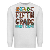 Oatmeal Heather watch out fifth grade here i come! Premium Sweatshirt - JahusDesignShop