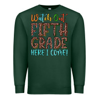 Sports Green watch out fifth grade here i come! Premium Sweatshirt - JahusDesignShop