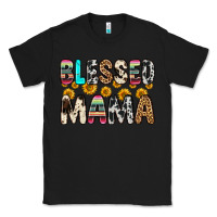 Black blessed mama Classic Tee - Zillion Design Studio