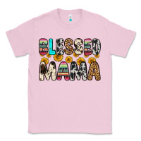 Bubblegum Pink blessed mama Classic Tee - Zillion Design Studio