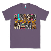 Lavender blessed mama Classic Tee - Zillion Design Studio