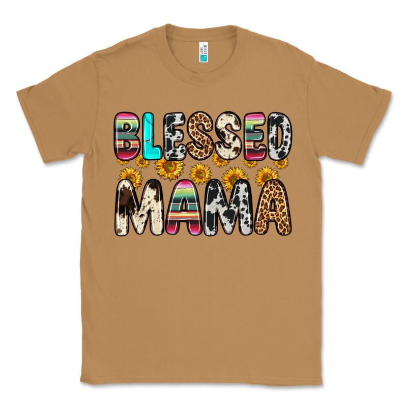 Blessed Mama Classic Tee by Zillion Design Studio | Teevron