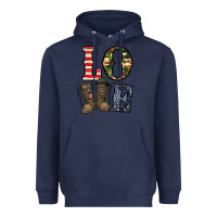 Navy loce army Heavyweight Hoodie - CowhideDigitalArt