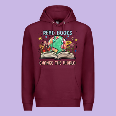 Book Lover Premium Hoodie Designed By Maliassmallbusiness