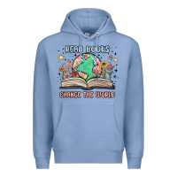 Colony Blue book lover Premium Hoodie - MaliasSmallBusiness