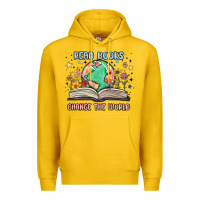 Lemon book lover Premium Hoodie - MaliasSmallBusiness
