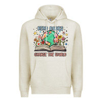 Oatmeal Heather book lover Premium Hoodie - MaliasSmallBusiness