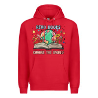 Red book lover Premium Hoodie - MaliasSmallBusiness