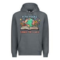 Rock book lover Premium Hoodie - MaliasSmallBusiness