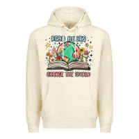Sandshell book lover Premium Hoodie - MaliasSmallBusiness