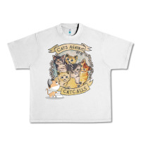Lunar Rock Cats Against Cat Calls Urban Heavy Tee - Bettercallsaul