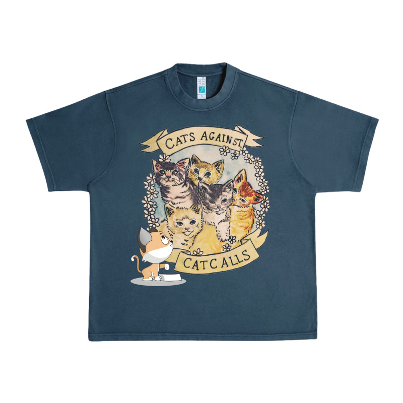 Cats Against Cat Calls Urban Heavy Tee by Bettercallsaul | Teevron