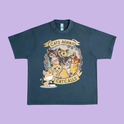 Cats Against Cat Calls Urban Heavy Tee Designed By Bettercallsaul