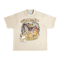 Sandshell Cats Against Cat Calls Urban Heavy Tee - Bettercallsaul