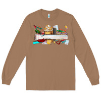 Toasted Coconut preview teachers name Long Sleeve Tee - AdoDesignShop