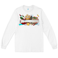 White preview teachers name Long Sleeve Tee - AdoDesignShop