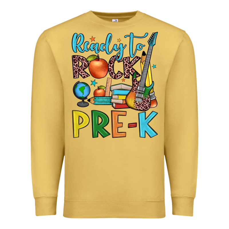 Ready To Rock Pre K Premium Sweatshirt by JahusDesignShop | Teevron