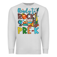Dove Grey ready to rock pre k Premium Sweatshirt - JahusDesignShop