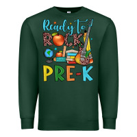 Sports Green ready to rock pre k Premium Sweatshirt - JahusDesignShop