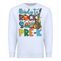 White ready to rock pre k Premium Sweatshirt - JahusDesignShop
