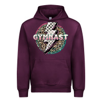 Mauve Wine gymnast Urban Hoodie - MaliasSmallBusiness