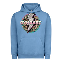 Pigment Pebble Blue gymnast Urban Hoodie - MaliasSmallBusiness