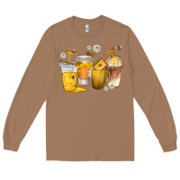 Toasted Coconut coffee cups bumble bee Long Sleeve Tee - texasbilliewilder