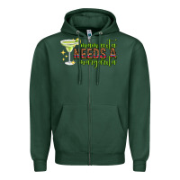 Sports Green mamacita needs a margarita mothers day Zipper Hoodie - texasbilliewilder