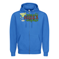 True Royal mamacita needs a margarita mothers day Zipper Hoodie - texasbilliewilder