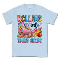 Dusty Blue rolling into third grade Classic Tee - texasbilliewilder