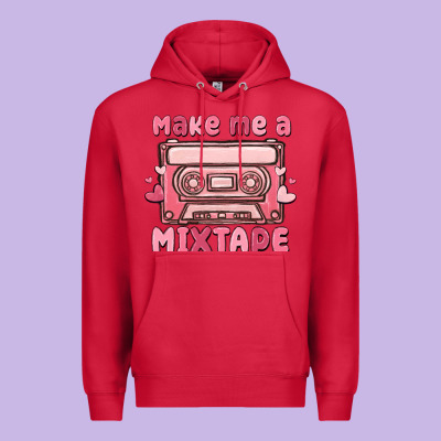 Make Me A Mixtape Premium Hoodie Designed By Maliassmallbusiness