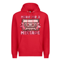 Red make me a mixtape Premium Hoodie - MaliasSmallBusiness