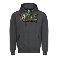 Smoke love came down holy family Zipper Hoodie - RanaPortraitStore
