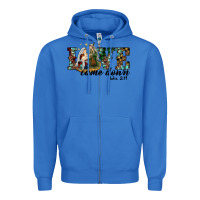 True Royal love came down holy family Zipper Hoodie - RanaPortraitStore
