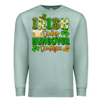Seafoam irish today hungover tomorrow Premium Sweatshirt - Artiststas