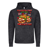 Vintage Arctic hamburger are my valentine Vintage Hoodie - AdoDesignShop
